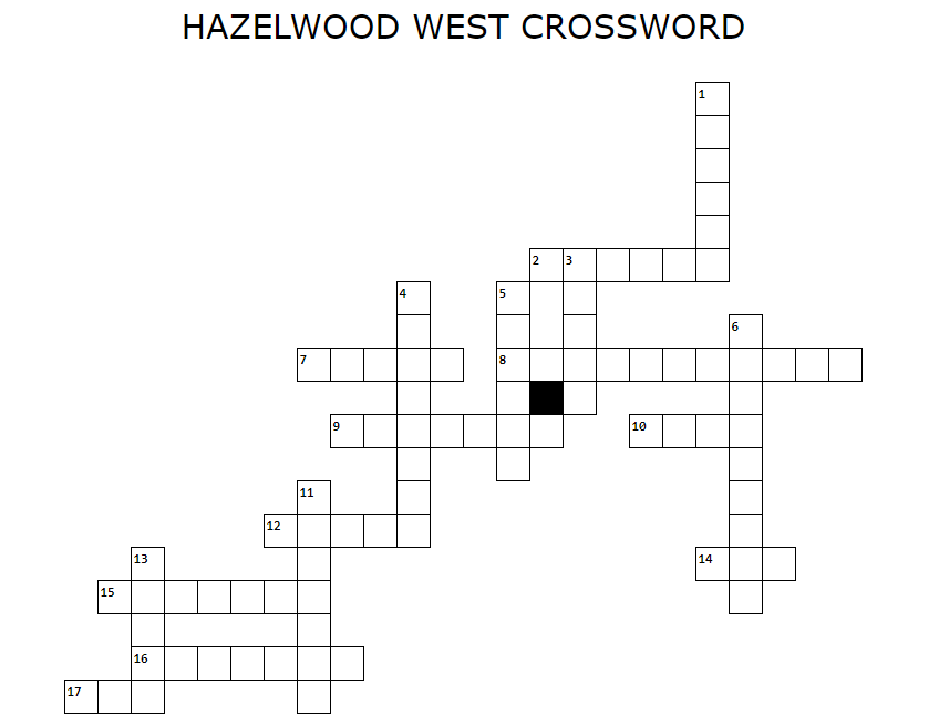Hazelwood West Crossword
